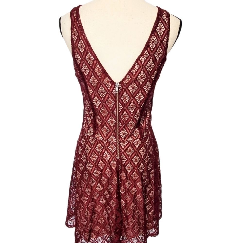 Gabriella Rocha Crochet Lace Zip Dress - Picture 3 of 11